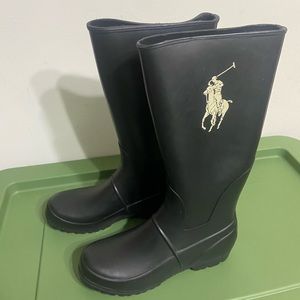 Women’s polo Ralph Lauren rain boots